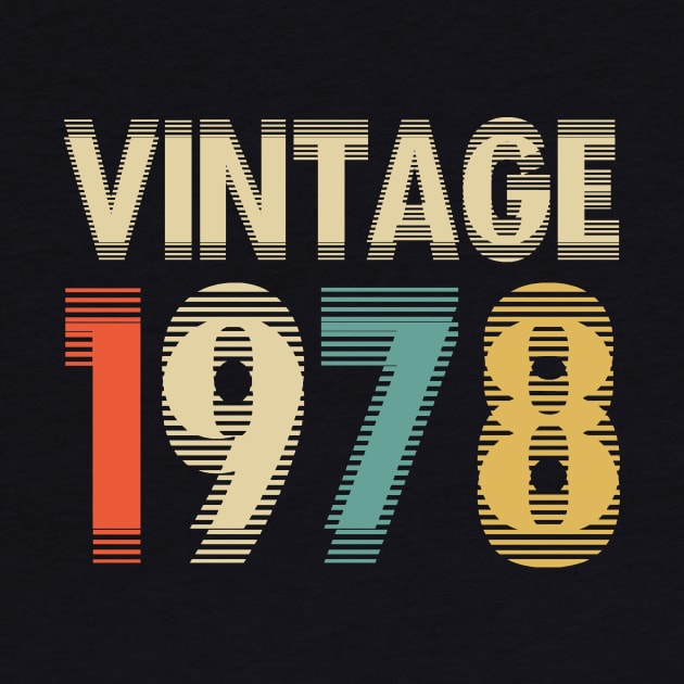 Vintage 1978 by DEWArt